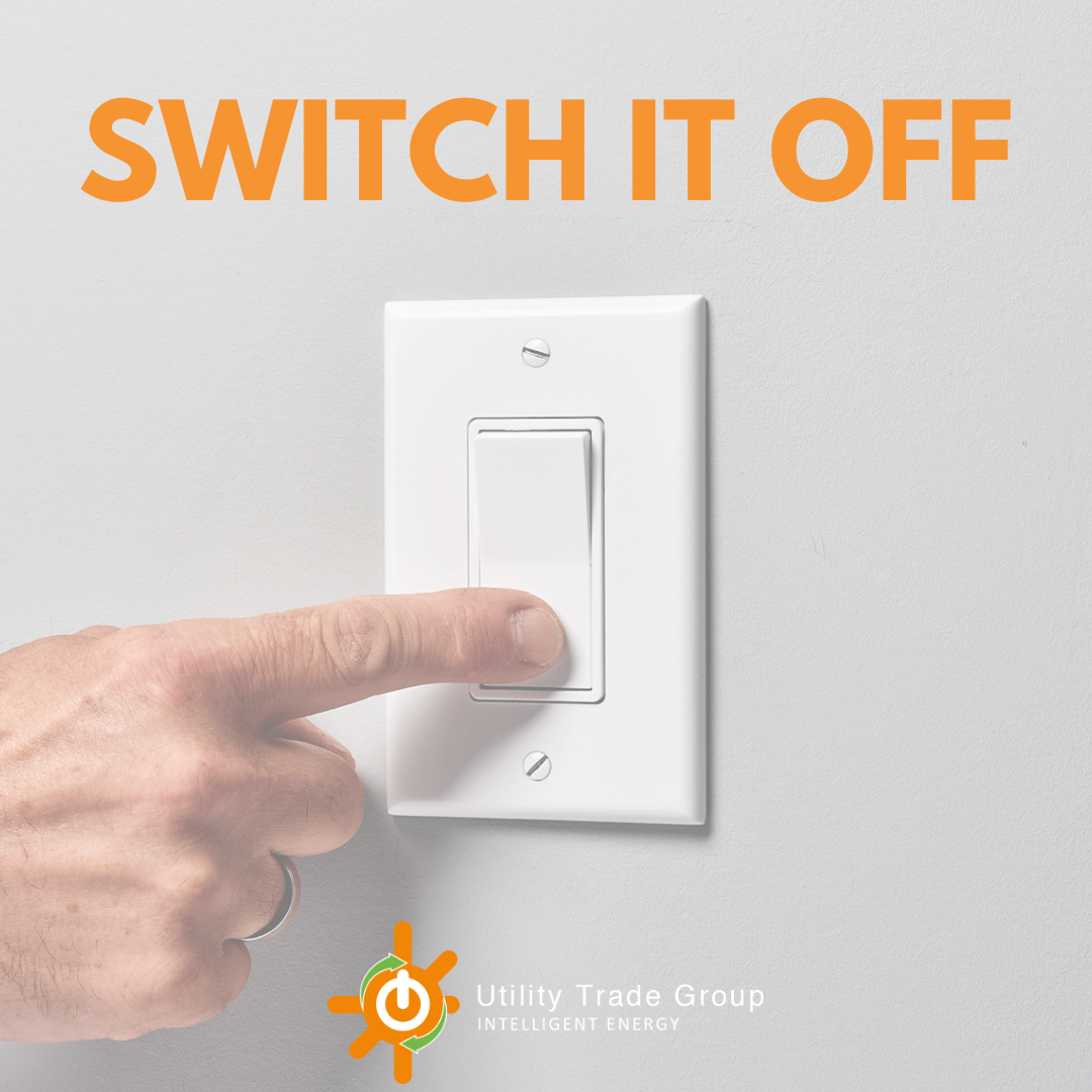 Turn off your appliances! 💻 Utility Trade